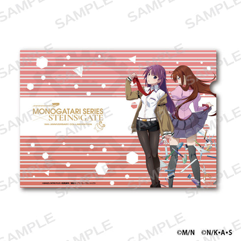 『化物語×STEINS;GATE』A4クリアファイル 戦場ヶ原ひたぎ×牧瀬紅莉栖